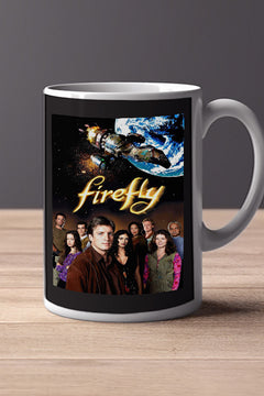 Firefly 11oz Mug - Nathan Fillion | Sci-Fi TV Show Coffee Cup Merchandise