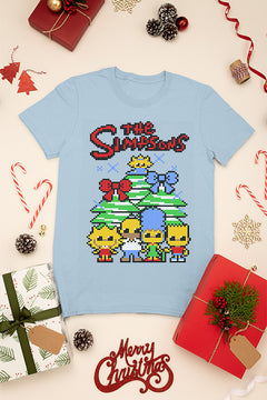 KIDS UGLY: The Simpsons Retro Christmas | Vintage Cartoon Tee | Kids Ugly Sweater
