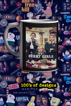 Derry Girls 11oz Mug | TV Show Design | Erin | Clare | Orla | Michelle | Netflix | Funny Mug