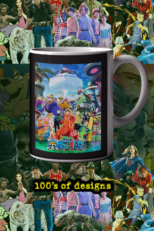 One Piece 11oz Mug featuring Lead Actor | TV Show Design - Luffy Mug - Unique Anime Gift