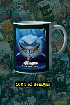 Finding Nemo 11oz Mug Dory Marlin Fish | Film Memorabilia Collectible Ocean Blue Mug