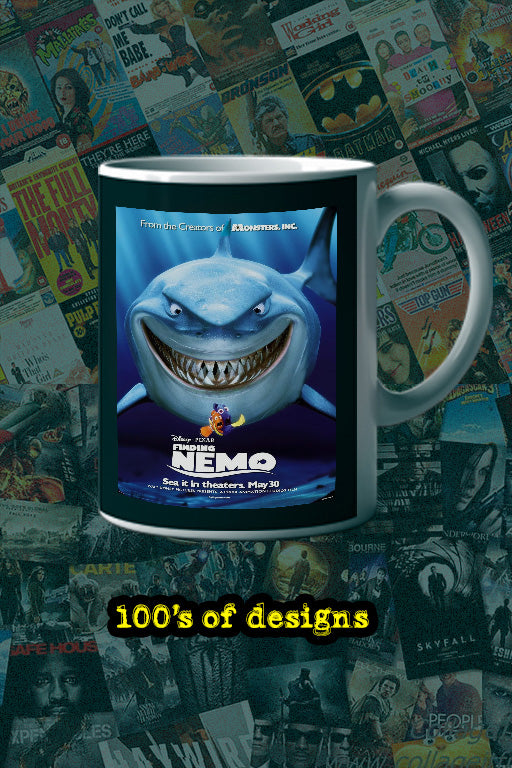 Finding Nemo 11oz Mug Dory Marlin Fish | Film Memorabilia Collectible Ocean Blue Mug