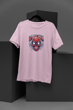 "Sinister Spider Skull | Marvel-inspired Tee with Evil Spidey Design - Unleash Your Dark Side"