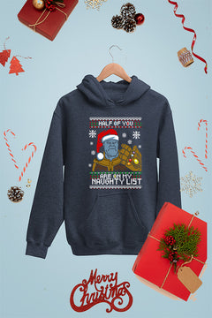 KIDS UGLY: Thanos on the Naughty List Christmas Hoodie | Marvel Thanos