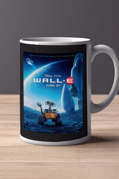 Wall-E 11oz Mug | Film Memorabilia | Wall-E Design | Eva & Wall-E Mug