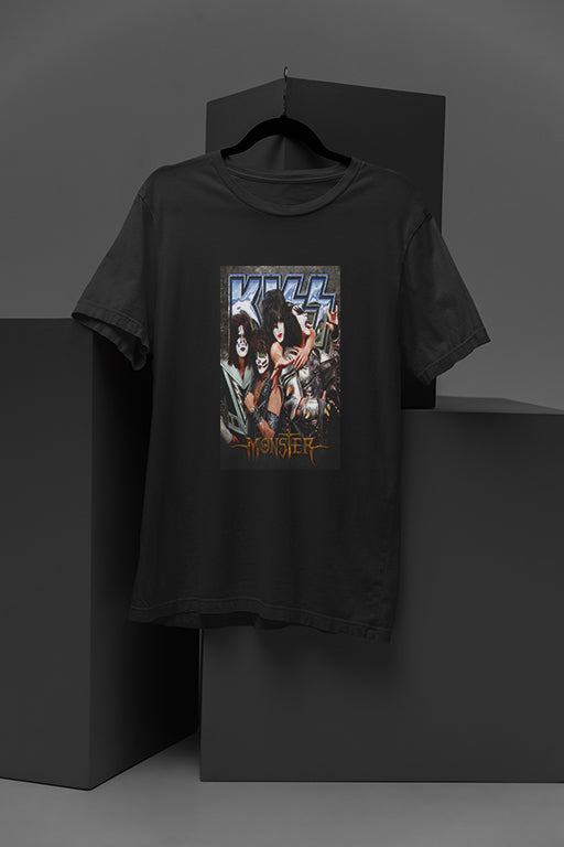 Kiss Monster | Vintage Rock Band Tee | Iconic Kiss Monster Design | Retro Glam Rock Fashion | 1970s Rock Star Style | Limited Edition Collectible Shirt