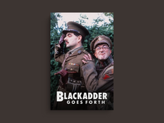 Blackadder Goes Forth Canvas Print | Cunning Designs with Rowan Atkinson