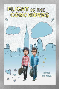 Flight of the Conchords | Jemaine Clement Premium Gloss Poster - TV Show Design