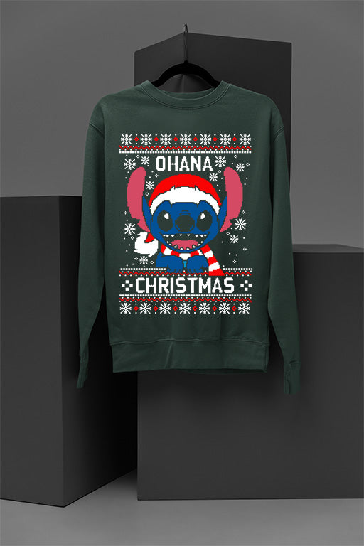 UGLY Lilo and Stitch Ohana Christmas | Festive Holiday Fun | Quirky Yulet
