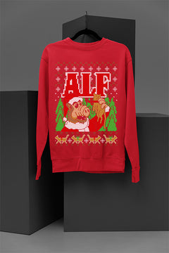 "UGLY Alf from ALF Show Dressed as Santa | 80s TV Icon | Christmas