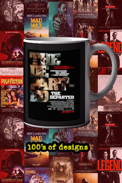 The Departed 11oz Mug Leonardo DiCaprio Matt Damon | Film Memorabilia The Departed Design