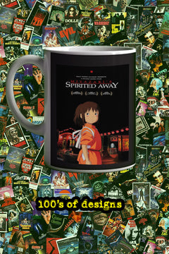 Spirited Away 11oz Mug | Film Memorabilia | Spirited Away Design | Chihiro and Haku