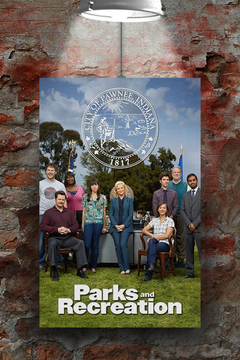 Parks and Recreation Leslie Knope Gloss Poster | TV Show Merchandise | Premium Design