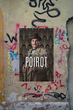 Poirot David Suchet Poster Print | Agatha Christie TV Show Wall Art | Premium Gloss Decor for Fans