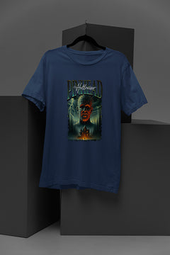 Horror Pinhead Vintage Graphic Tee | Scary Costume Gift | Horror Film Halloween
