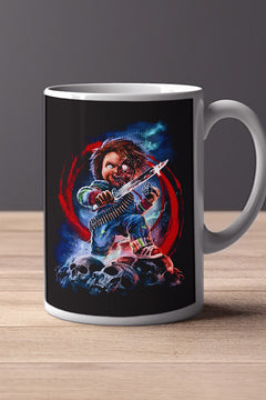 Halloween Chucky 11oz Mug | Horror Film Fan Gift | Creepy Doll Design