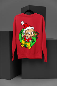 UGLY '90s Nostalgia Rugrats Susie Christmas Sweatshirt | Classic Cartoon Uni