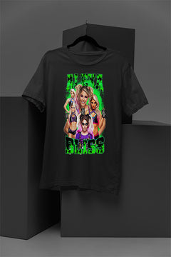 Alexa Bliss WWE Women's T-Shirt | Five Feet of Fury Tee | Raw Women's Champion Apparel