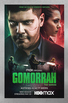 Gomorrah Gloss Poster | Marco D'Amore Design | TV Show Decor | Premium Print | Gangster Drama Art