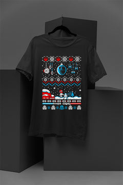 UGLY Galactic Festivities Star Wars Navideño Christmas T-shirt | Jedi Holiday Cheer | Sithmas