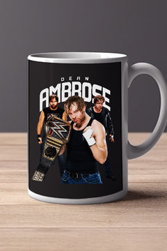 DEAN AMBROSE 11oz Mug | WWE Superstar DEAN AMBROSE Coffee Cup Photo | Wrestling Fans Gift | Dean Ambrose Collectible Mug