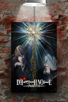 Death Note: Light Yagami Gloss Poster | Anime TV Show Memorabilia | Stylish Wall Art | Japanese Manga Decor