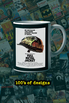 Full Metal Jacket 11oz Mug | Film Memorabilia Design | Full Metal Jacket | Lead Actor Name