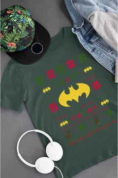 KIDS UGLY: Batman's Retro Gotham Christmas | Kids Christmas Ugly Sweater | Vintage