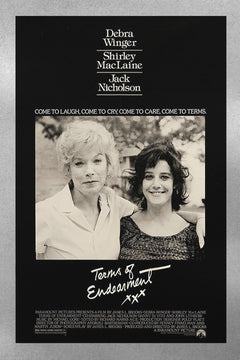 Terms of Endearment Shirley MacLaine & Debra Winger Glossy Movie Poster | Vintage Film Art | Classic Cinema Wall Decor | 80s Movie Print | Hollywood Retro Style