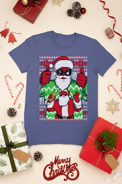 KIDS UGLY: Deadpool-Santa Pool Christmas T-Shirt | Kids Christmas Ugly Design |