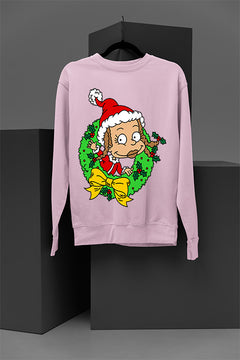UGLY '90s Nostalgia Rugrats Susie Christmas Sweatshirt | Classic Cartoon Uni