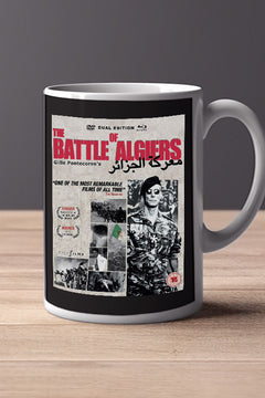 The Battle of Algiers 11oz Mug | Film Memrobillia Poster | Lead Actor's Name