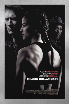 Million Dollar Baby Clint Eastwood | Premium Gloss Poster Film Design