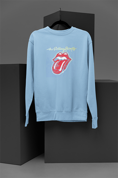 The Rolling Stones Logo | Band Sweatshirt | Rock 'n Roll Style | 1960s Icon | Music Lover Gift | Vintage Inspired Fashion | Retro Cool Clothing | Trendy Statement Piece | Classic Rock Vibes | Music Festival Apparel.