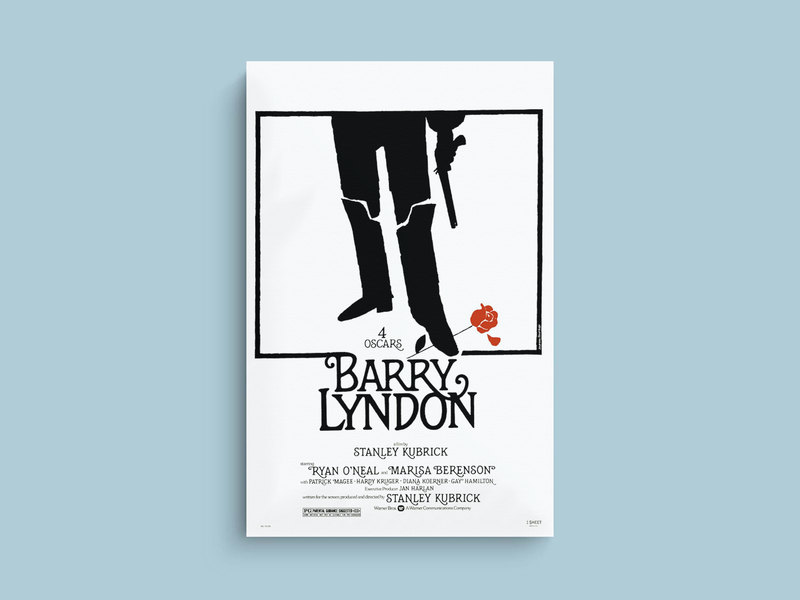 Barry Lyndon Canvas Print: Stunning Film Poster Design | Kubrick Masterpiece | Classic Drama Artwork