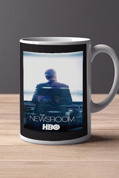 The Newsroom 11oz Mug Aaron Sorkin Jeff Daniels Emily Mortimer Coffee Cup TV Show Design | Television Series Fan Gift Home Office Decor