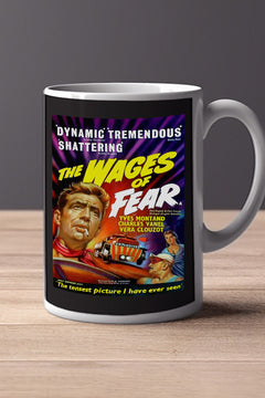 The Wages of Fear 11oz Mug | Film Memorabilia | The Wages of Fear | Lead Actor Name