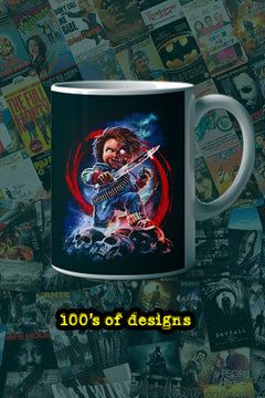 Halloween Chucky 11oz Mug | Horror Film Fan Gift | Creepy Doll Design
