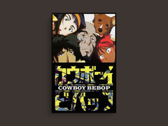 Cowboy Bebop Canvas Print | Edgy Spike Spiegel Design | Anime Fan Art Decor