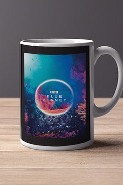 The Blue Planet 11oz Mug Featuring David Attenborough | TV Show Design