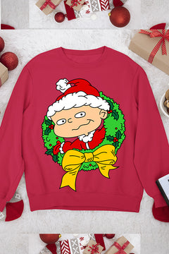 UGLY Retro Rugrats Phil Christmas Sweatshirt | 90s Cartoon Holiday Sweater | Phil DeV