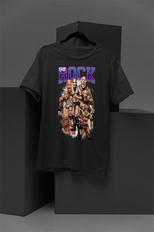 THE ROCK WWE T-Shirt | Attitude Era Legend | Dwayne Johnson Merchandise
