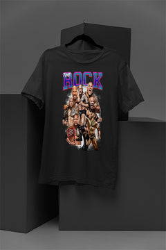 THE ROCK WWE T-Shirt | Attitude Era Legend | Dwayne Johnson Merchandise