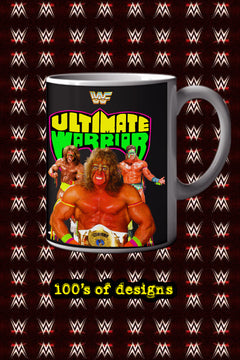 ULTIMATE WARRIOR 11oz Mug | Pro Wrestling | Collector's Item | Retro Design