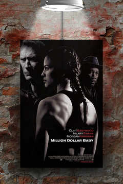 Million Dollar Baby Clint Eastwood | Premium Gloss Poster Film Design