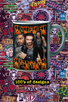 Roman Reigns 11oz Mug | Pro Wrestling | WWE | Wrestling Fan Gift | Coffee Cup | Gift for Him | Wrestling Merchandise