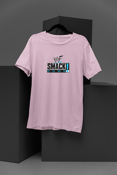 "Smackdown Vintage WWE T-shirt | Attitude Era Wrestling Tee | Retro WWE Apparel | Classic Smackdown Logo Shirt | WWE Fan Gear | 90s Wrestling Merch"