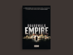 Boardwalk Empire Canvas Print featuring Steve Buscemi | Vintage TV Show Wall Art | Retro Home Decor | Gangster Drama Poster