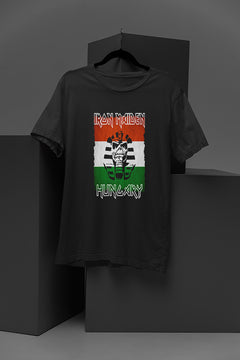 Iron Maiden Hungary | Band Tee | Vintage | Retro | Heavy Metal | Iron Maiden Tribute | 1980s | Rock Band Shirt | Eddie | Concert Merch | Music Fan | Metalhead Fashion