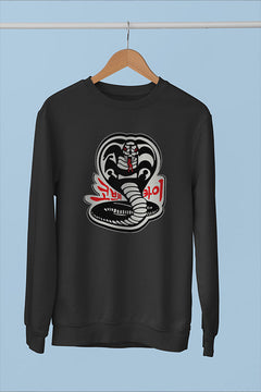 "Cobra Kai Korean Logo Vintage 80s Iconic Sweatshirt | Retro Streetwear Fashion | N